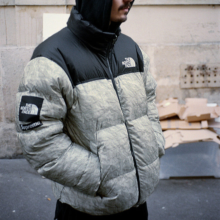 Supreme FW19 week 18 x The North Face Paper Print Nuptse Jacket SUP-FW19-10964