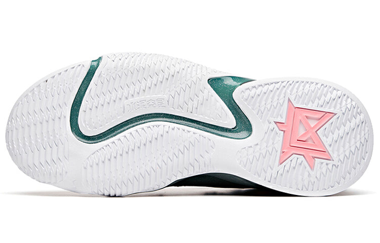 ANTA Shock The Game 4.0 Wave 2 Shoes 'Green Pink' 112031602-1