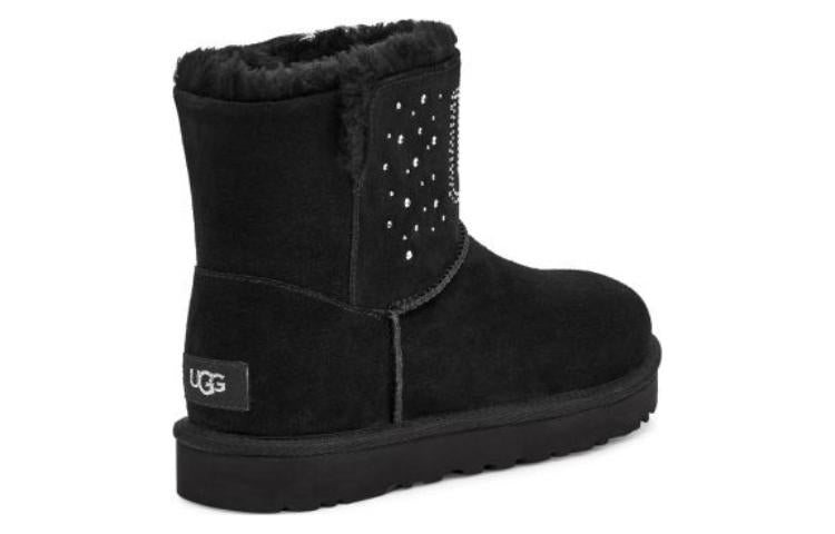 (WMNS) UGG Classic UGG Gem Mini 1125911-BLK