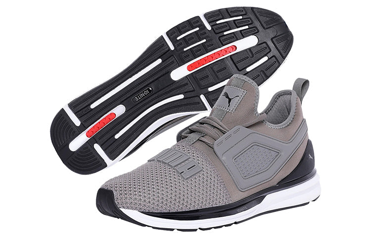 PUMA Ignite Limitless 2 Low Running Shoes Grey/Black/White 191293-09