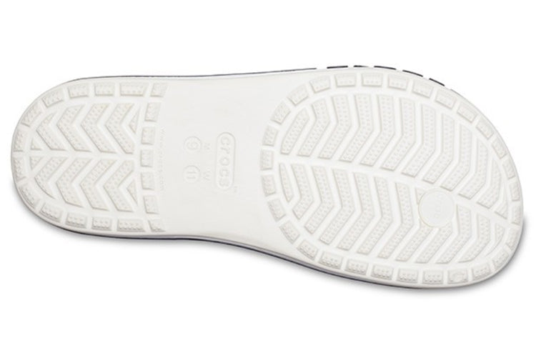 Crocs Bayaband White Blue Unisex Flip-Flops 'White Blue' 205393-126