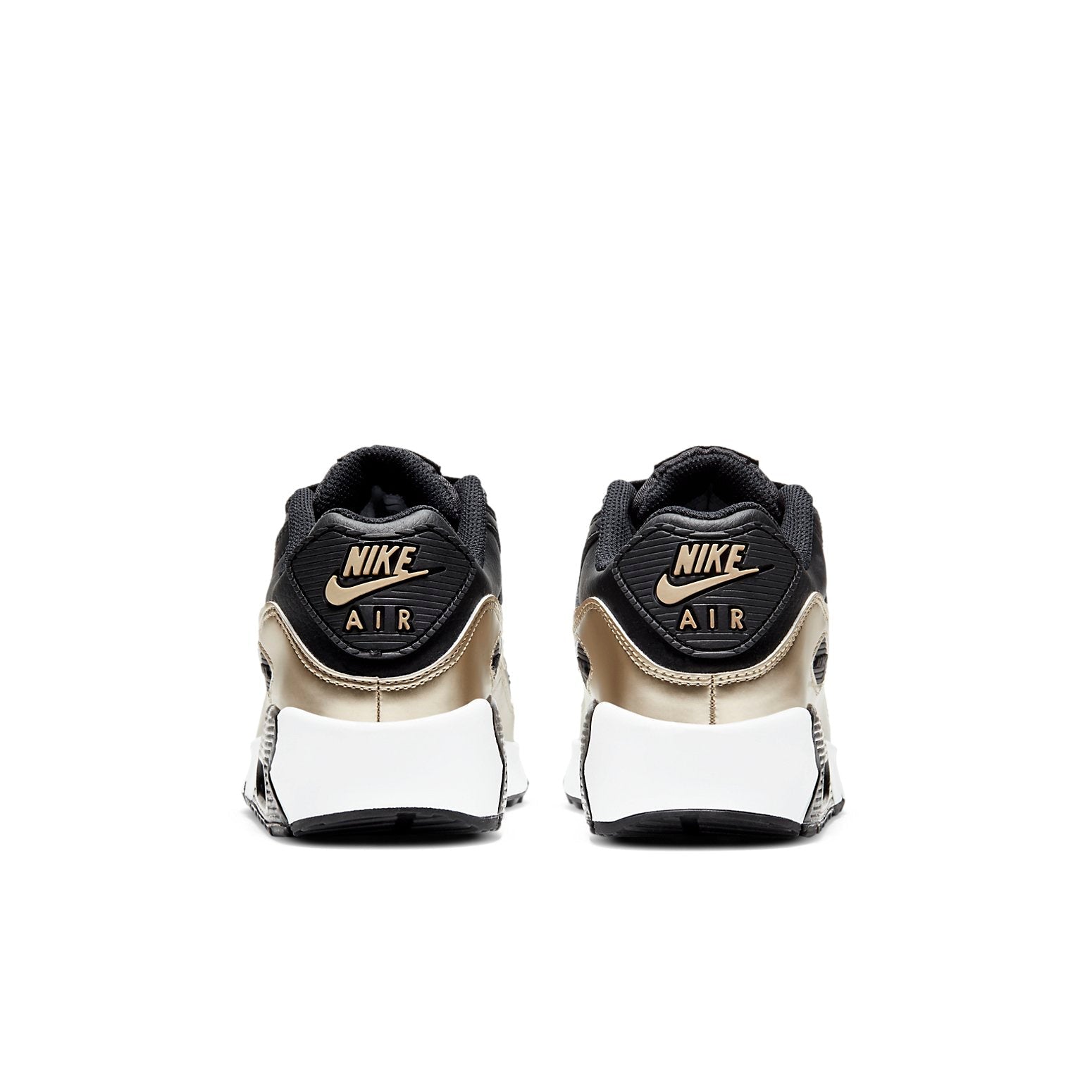 (GS) Nike Air Max 90 LTR 'Black Metallic Gold Star' CD6864-008