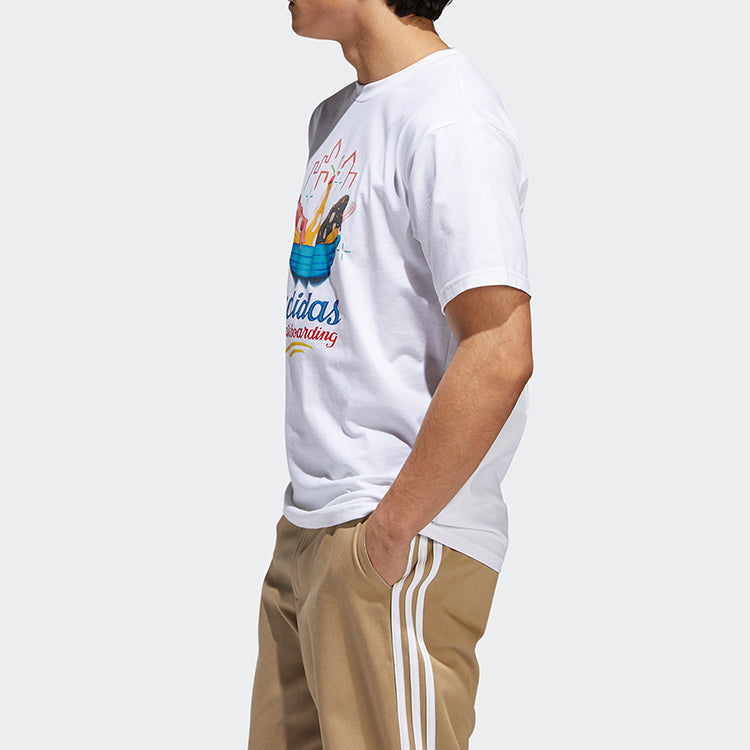adidas originals Urgello Tee Pullover Round Neck Short Sleeve White EH8611