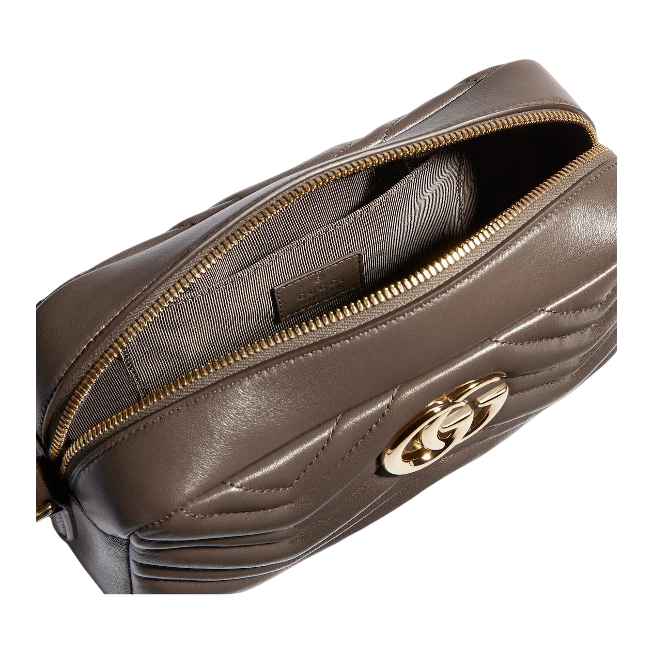 (WMNS) Gucci GG Marmont Small Camera Bag 'Dark Taupe' 855273-AAGVX-2818