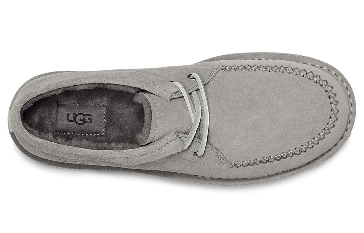 UGG Campout Lace Low Short Boots Gray 1112411-SEL