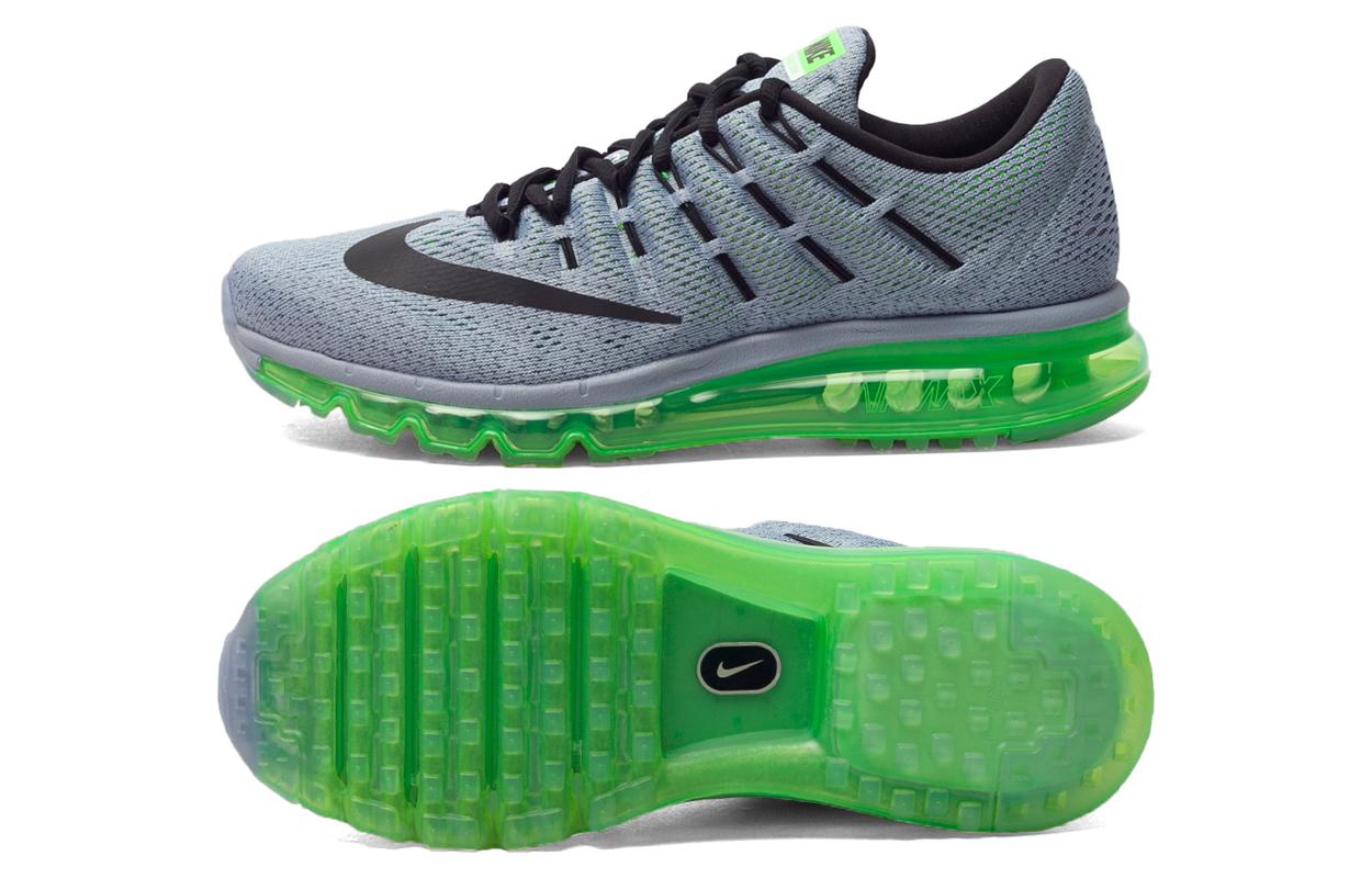 Nike Air Max 2016 'Grey Electric Green Black' 806771-403