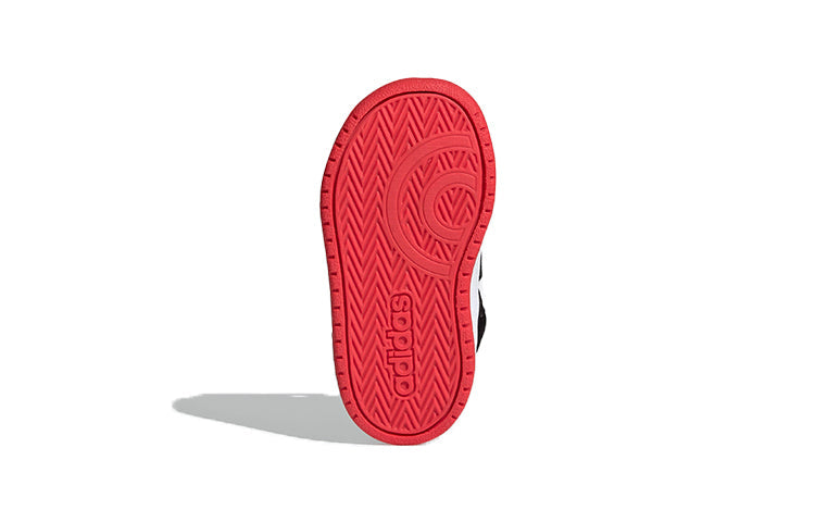 (TD) adidas Hoops 2.0 Mid 'Black White Red' FY9291