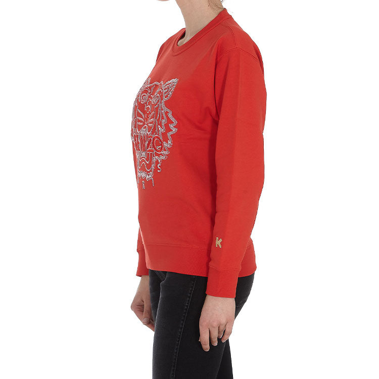 (WMNS) KENZO SS21 Capsules Series Round-neck Swea Red FB52SW8244MN-21