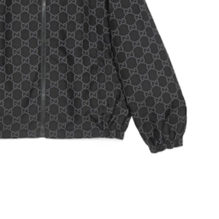 Gucci Reversible GG Ripstop Nylon Jacket 'Black Grey' 770276-Z8BPL-1043