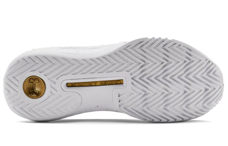 (WMNS) Under Armour Highlight Ace 2.0 'White Metallic Gold' 3021376-100
