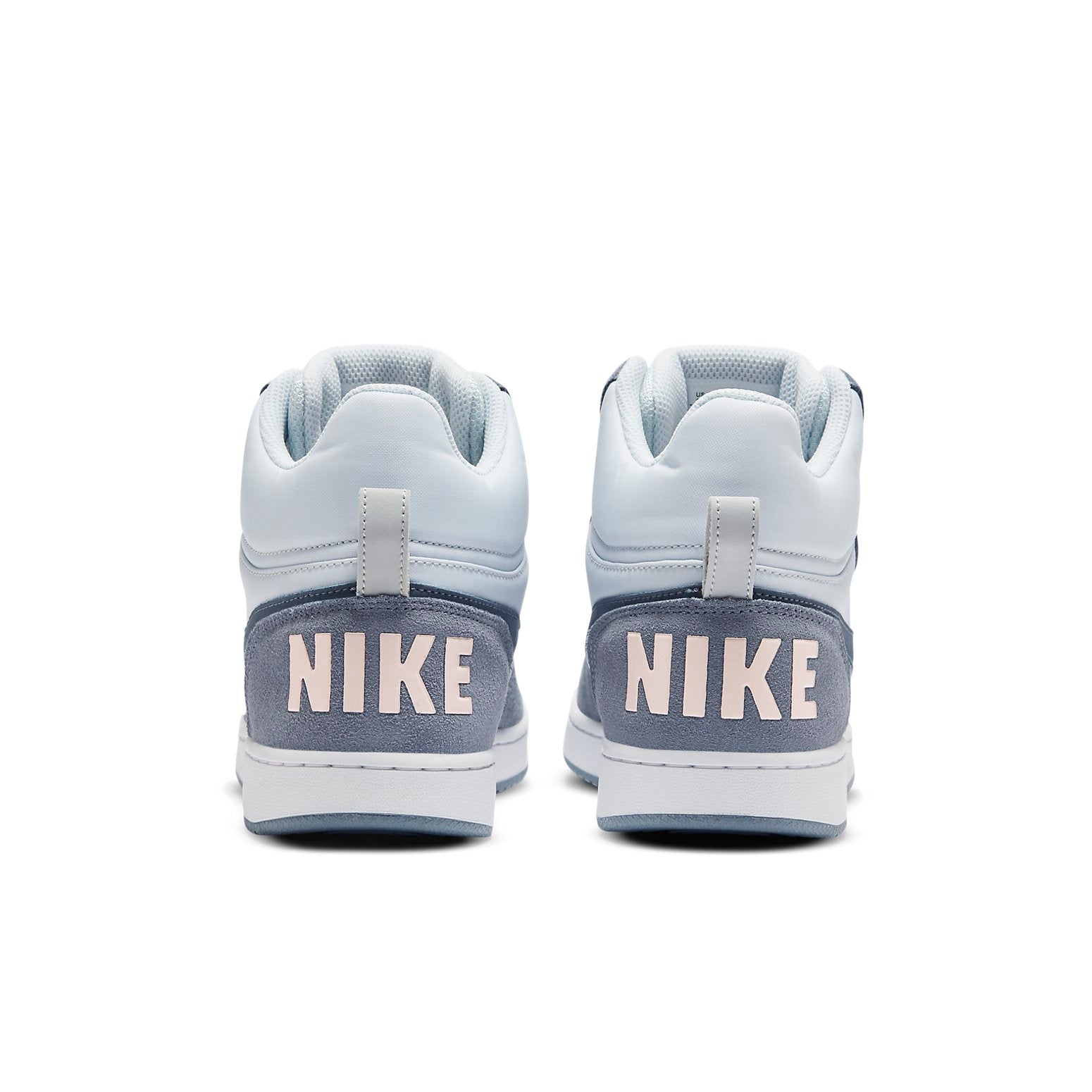 (WMNS) Nike Court Borough Mid Premium 'Pure Platinum' 844907-005
