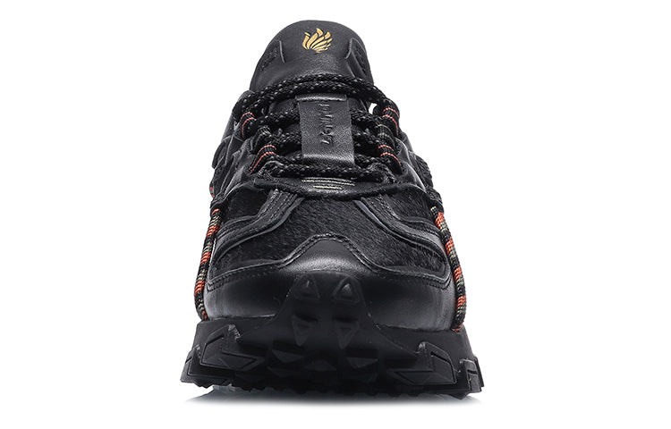 (WMNS) Li-Ning Counterflow Low x Dunhuang Museum 'Black' AGCQ622-5