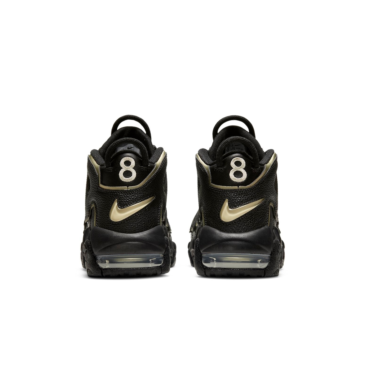 (GS) Nike Air More Uptempo 'Black Metallic Gold Star' DD3038-001