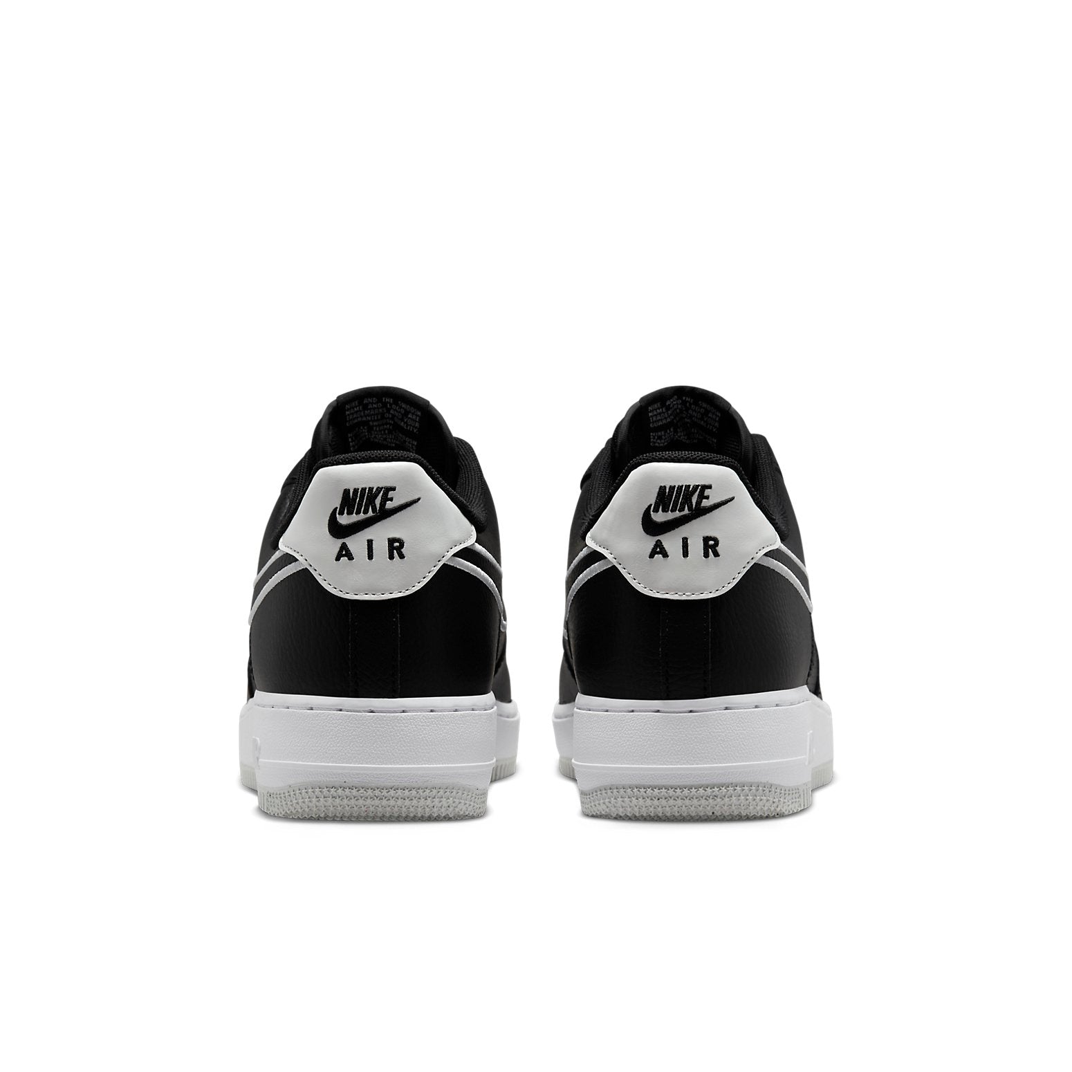 Nike Air Force 1 '07 'Embroidered Swoosh - Black' FJ4211-001