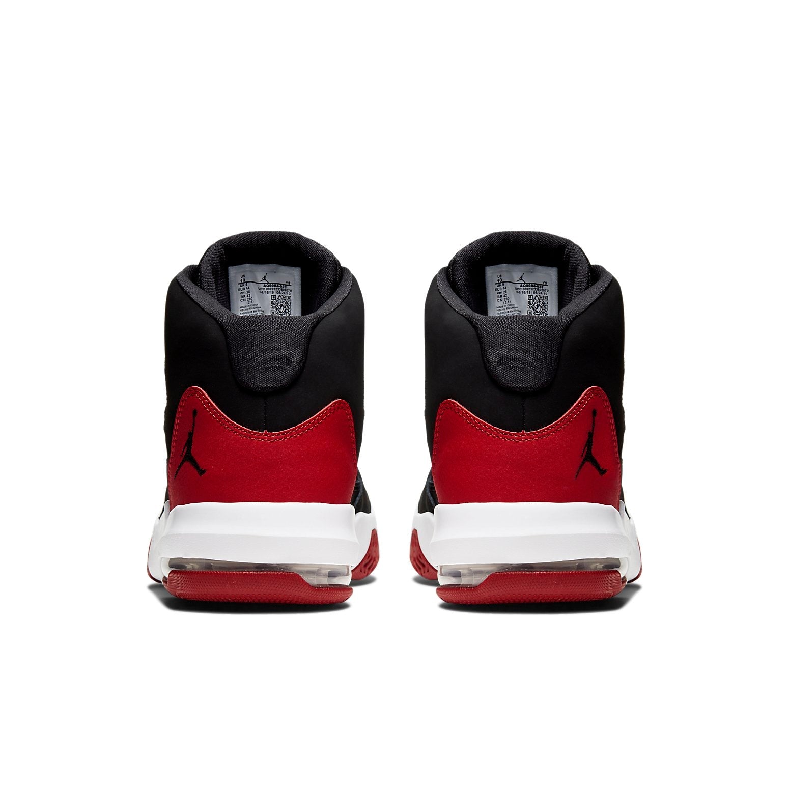 Air Jordan Max Aura 'Black Gym Red' AQ9084-023