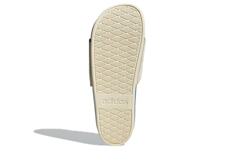 adidas Adilette Comfort Slide 'White Blue Rush' GW8753
