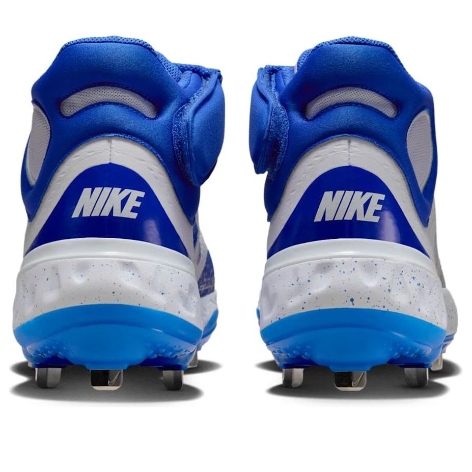 Nike Alpha Huarache Elite 4 Mid 'White Hyper Royal' FD2744-104