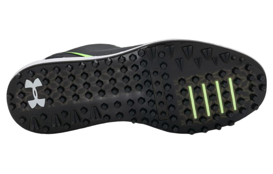 Under Armour HOVR Drive Spikeless Wide (E) 'Black Green' 3025079-002