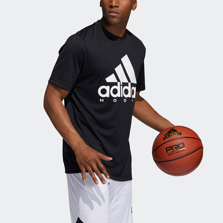 adidas Bos Hoops T-Shirt 'Black' GN7265