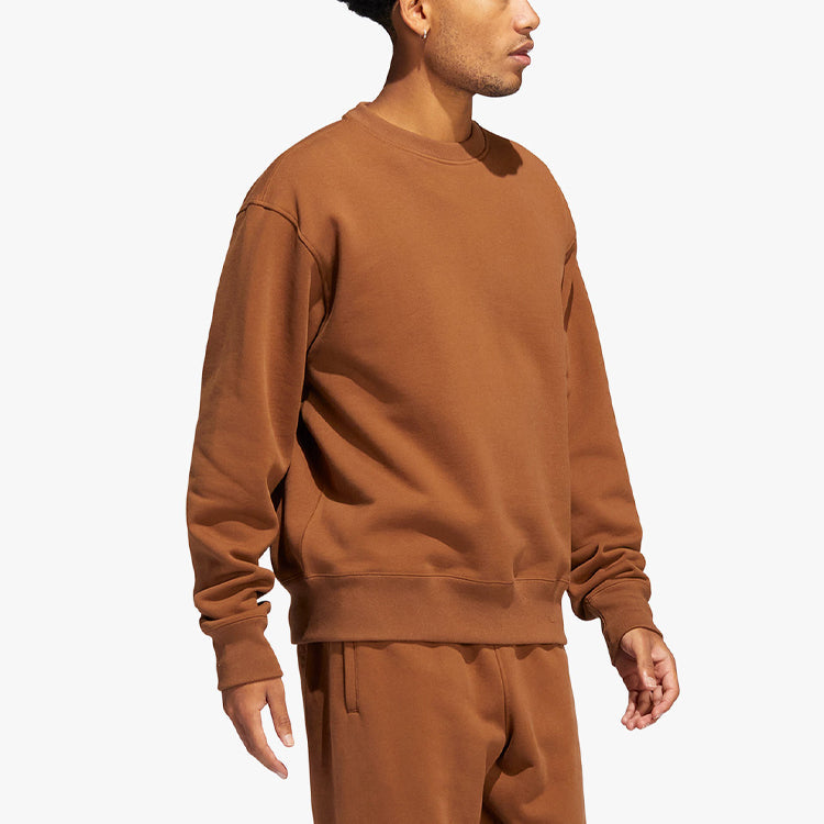 adidas x Pharrell Basic Sports Sweatshirt 'Brown' HF9942