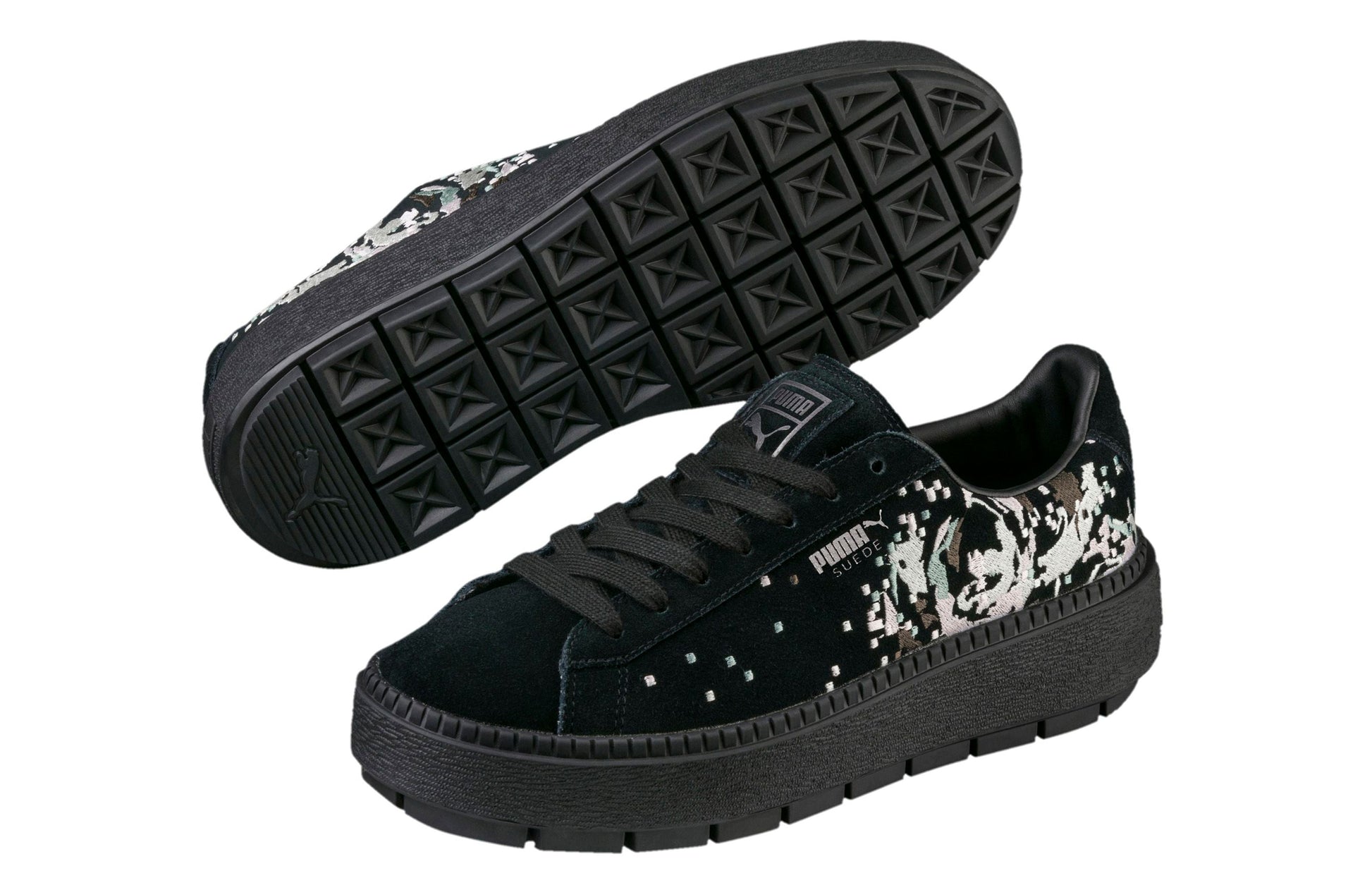 (WMNS) PUMA Platform Trace Digitemb 'Black' 366783-02