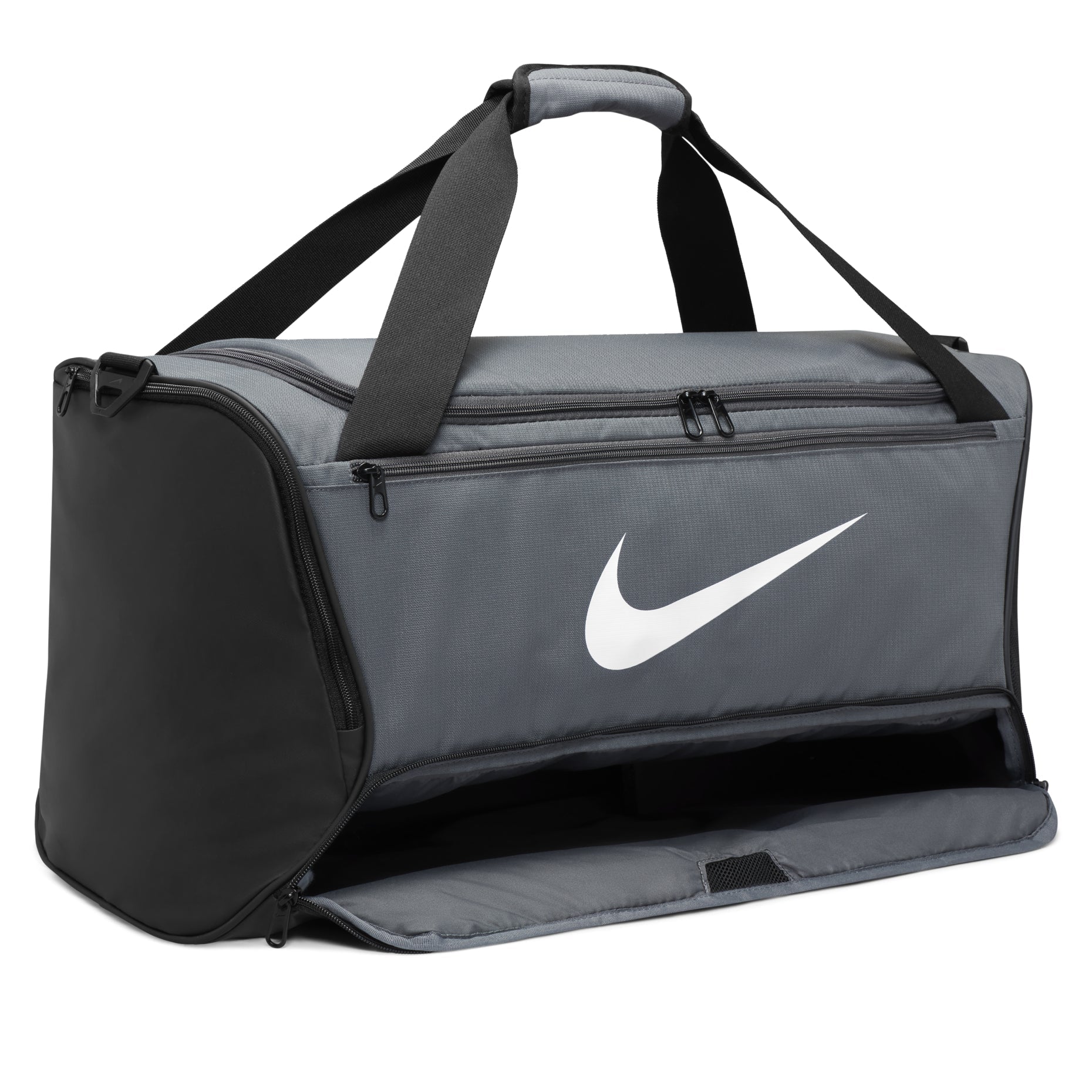 Nike Brasilia 9.5 Training Duffel Bag Medium 'Iron Grey Black White' DH7710-068