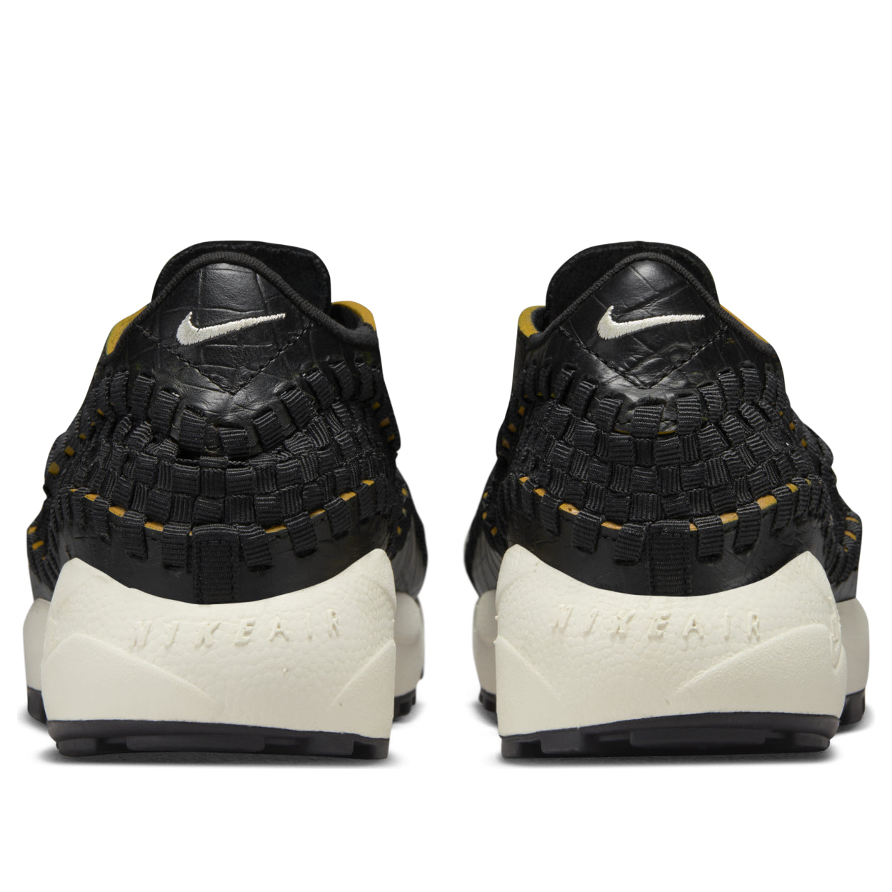 (WMNS) Nike Air Footscape Woven 'Black Croc' FQ8129-010