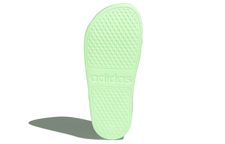 (WMNS) adidas Slide Adilette Aqua 'Green White' EE7347