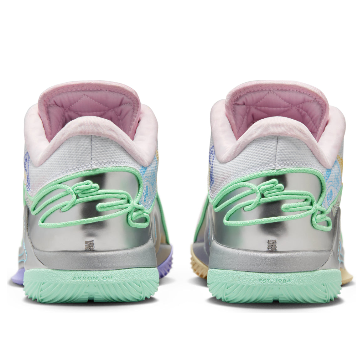 Nike x Monopoly LeBron 22 EP 'Baltic Blue Vapor Green Pink Foam' FZ1098-100