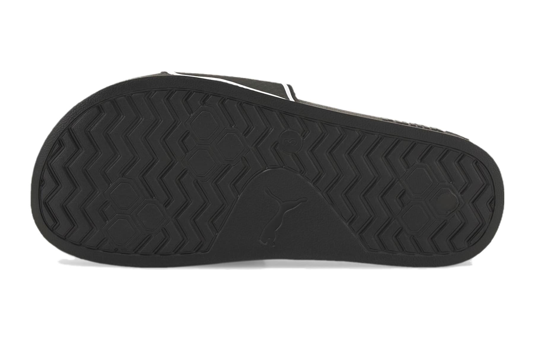 (GS) PUMA Leadcat 2.0 Slide 'Black White' 384434-01