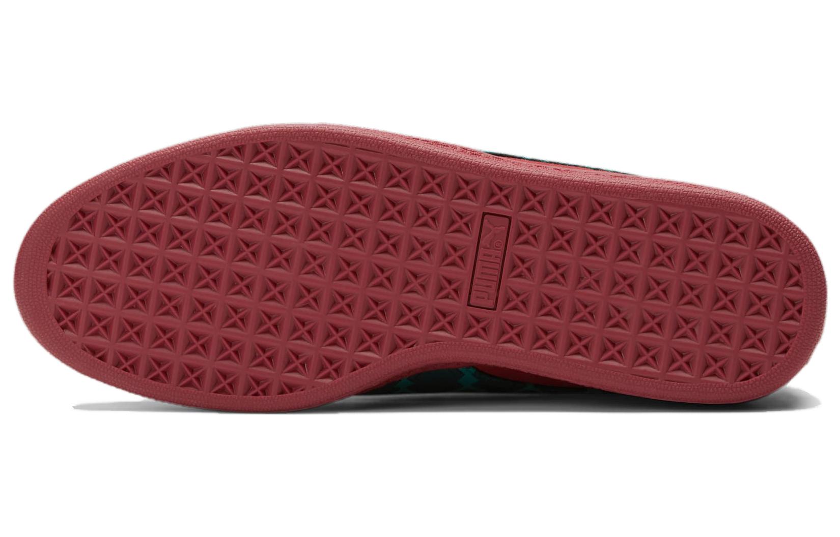 PUMA Dapper Dan x Suede 'Jacquard Print - Intense Red' 390988-01