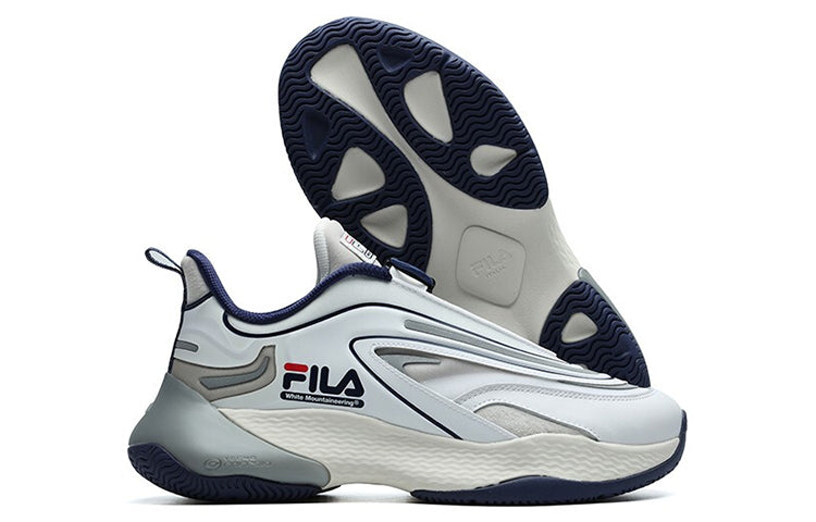 (WMNS) Fila Fusion Shoes 'White Silver Grey' T12W125206FWT