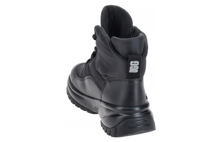 (WMNS) UGG Yose Puffer Lace 'Black' 1143844-BLK
