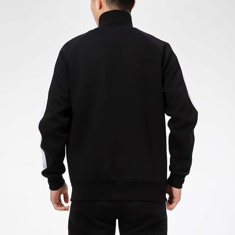 PUMA Sports Leisure Knitted Stand-up Collar Jacket Men's Black 531377-01