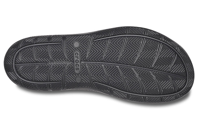 Crocs Swiftwater Light Cozy Sports Black Sandals 206526-060