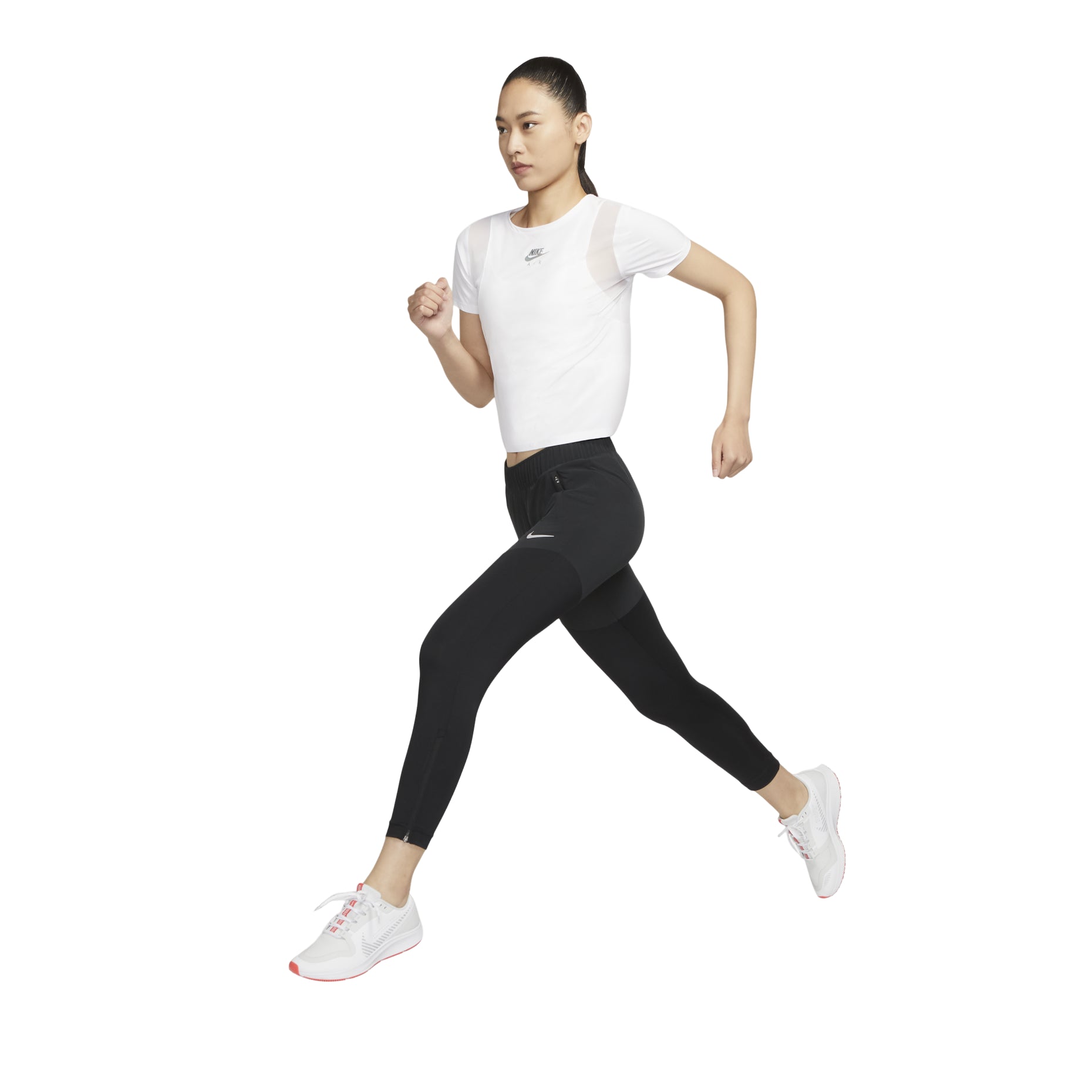 (WMNS) Nike Dri-FIT Essential Quick-dry Tight Running Sports Fitness Pants Black DH6980-010