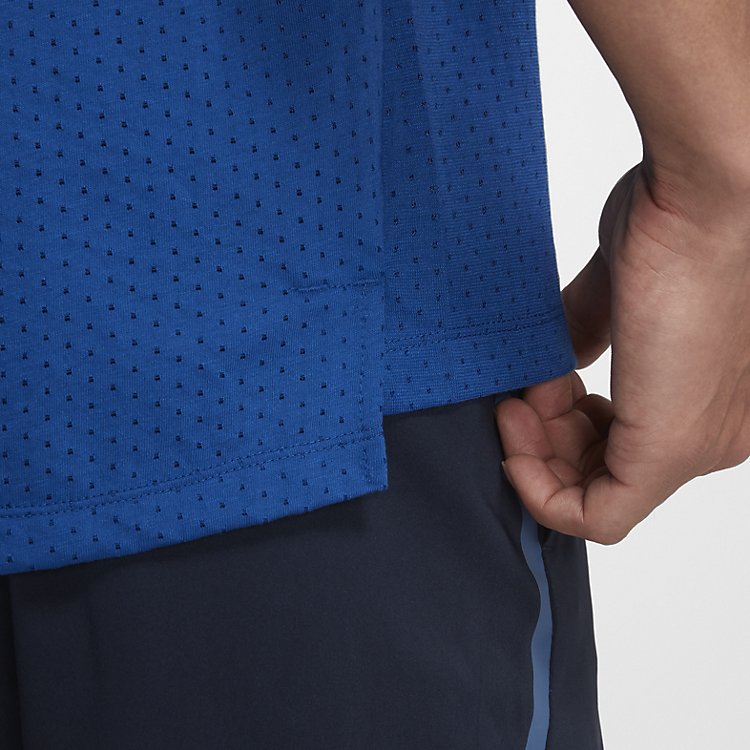 Nike Knit Breathable Sleeveless Vest 'Blue' AQ9918-438