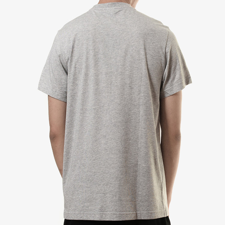 adidas Basketball Sports Round Neck Pullover Short Sleeve Gray CV8514