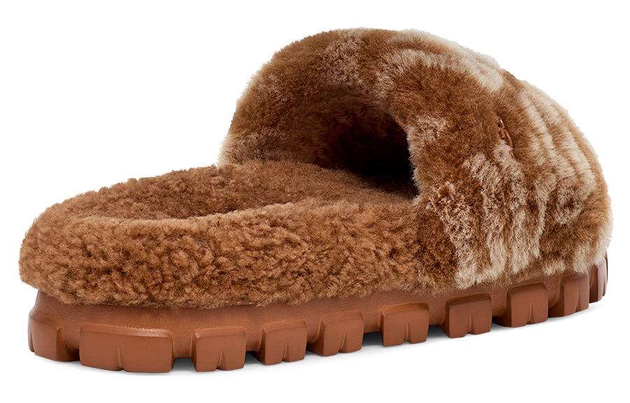 (WMNS) UGG Logo Slides 'Brown' 1148770-HWD