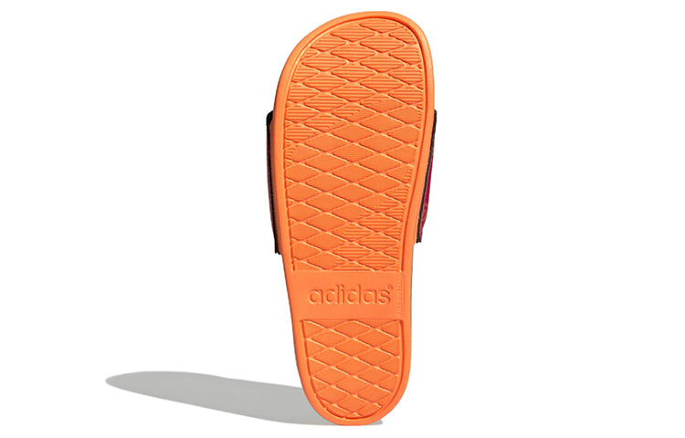 (WMNS) adidas Adilette Comfort Slide 'Floral - Signal Orange' GX4301