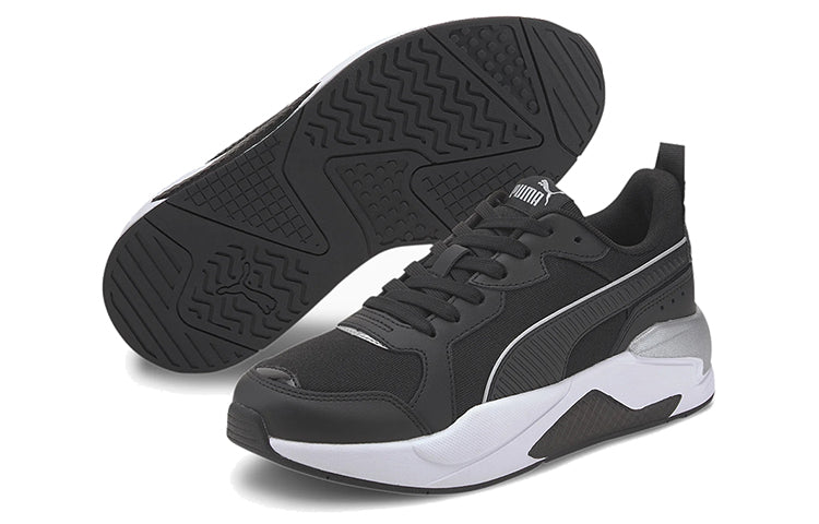 (WMNS) PUMA X-ray Patent 'Black White Grey' 368576-01
