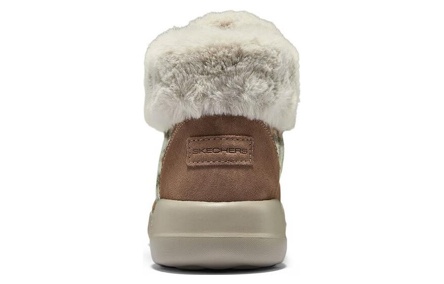 (WMNS) Skechers On The Go Joy Boots 'Tan White' 144120-TAN