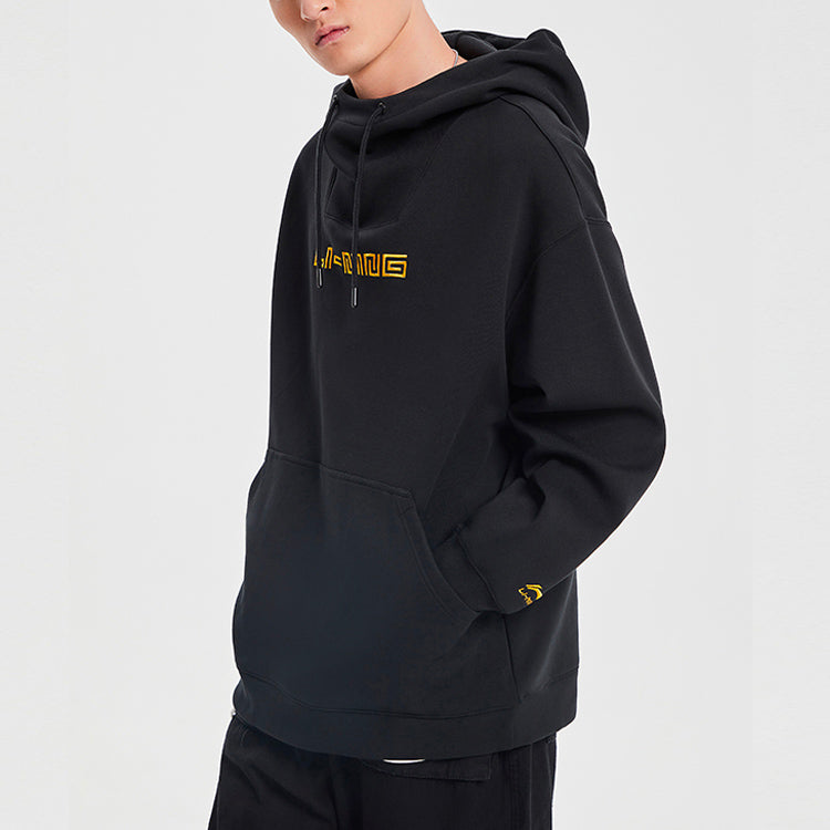 Li-Ning x Disney Crossover Loose Casual Sports Pullover Black AWDQ839-4
