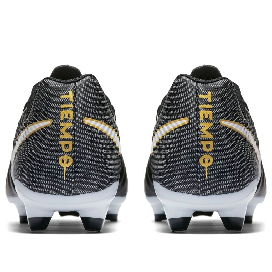 Nike Tiempo Ligera IV FG 'Black White Gold' 897744-002