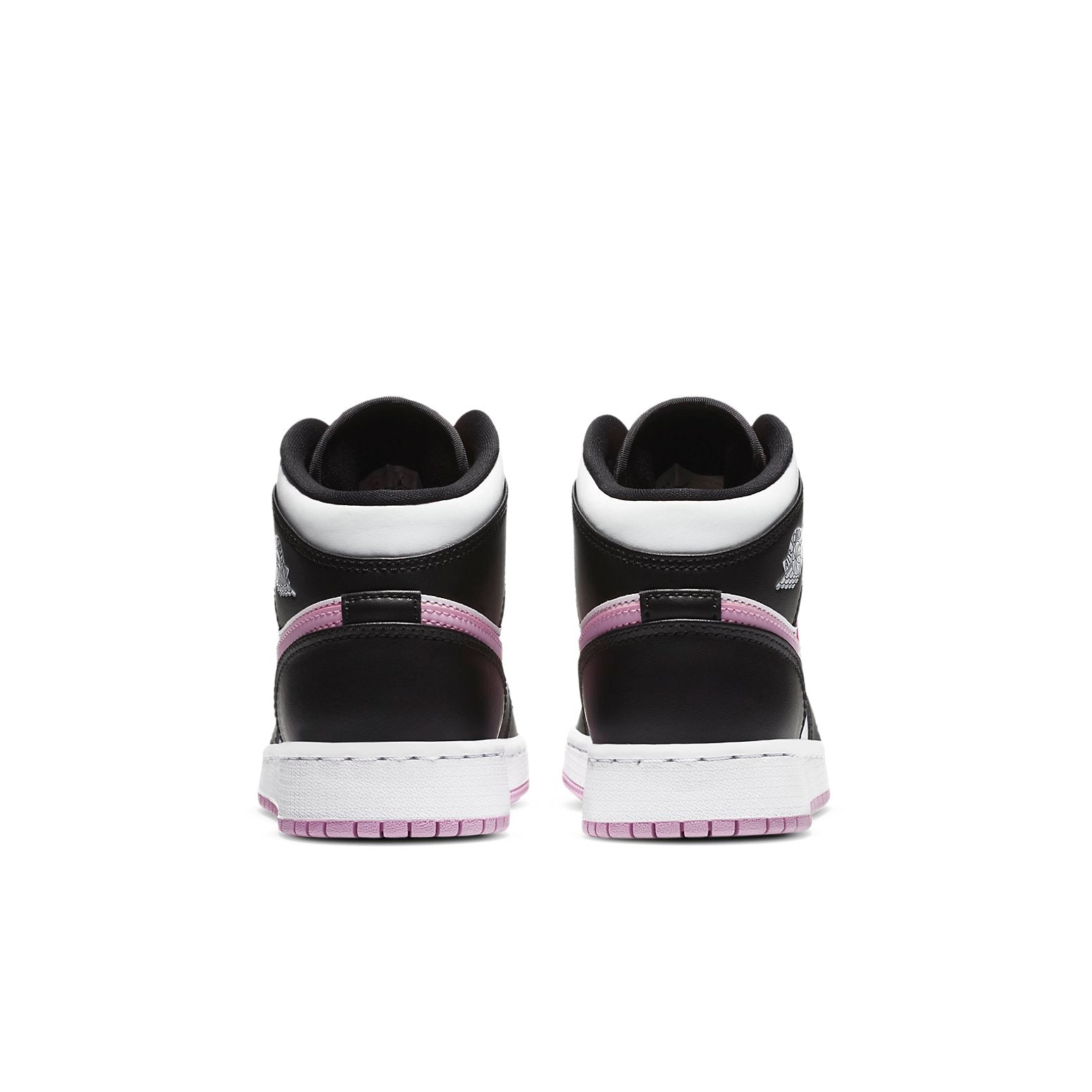 (GS) Air Jordan 1 Mid 'White Light Arctic Pink' 555112-103