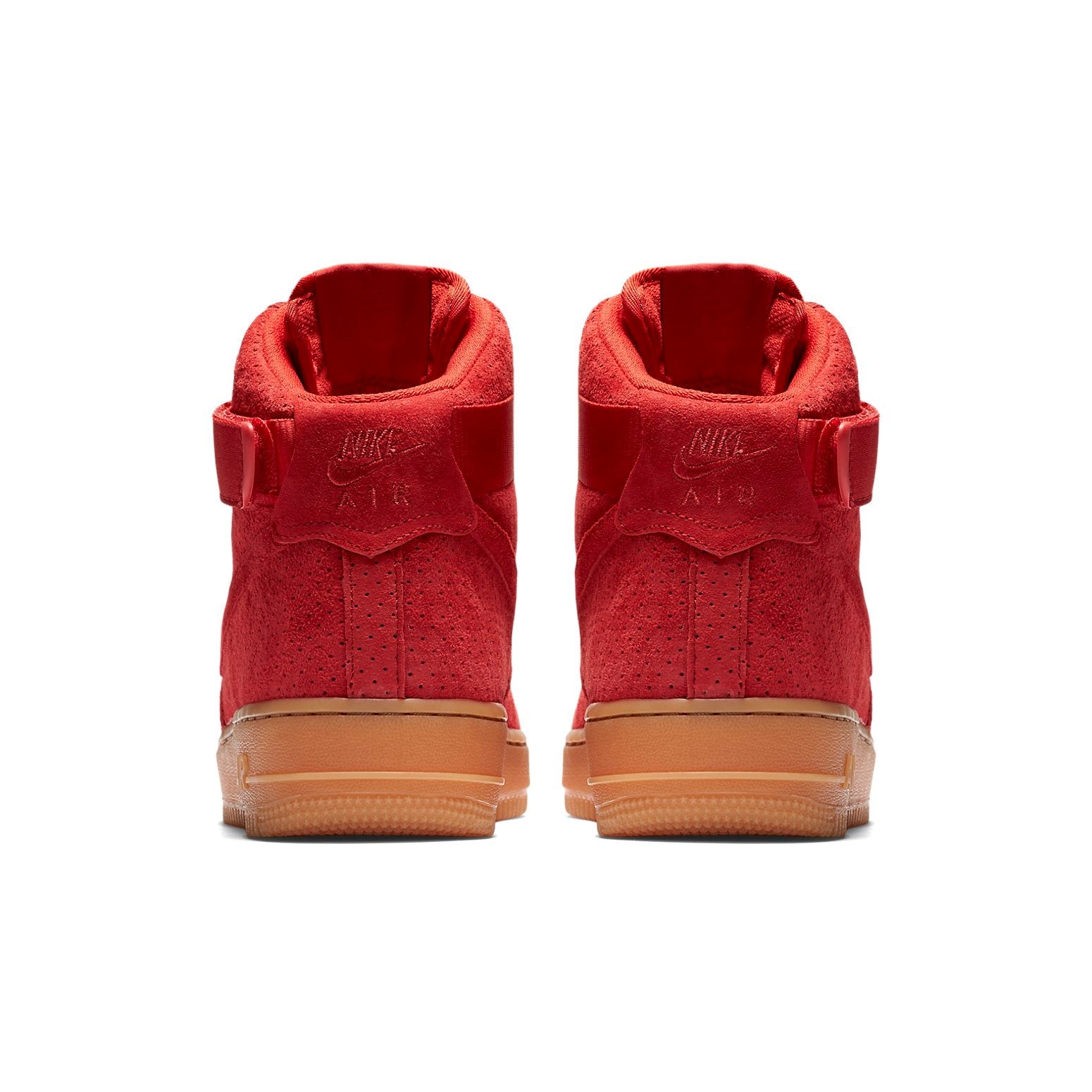 (WMNS) Nike Air Force 1 High Suede 'University Red' 749266-601