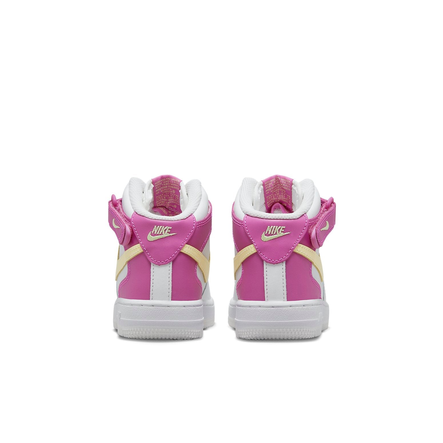(PS) Nike Air Force 1 Mid LE 'White Citron Fuchsia' DH2934-100