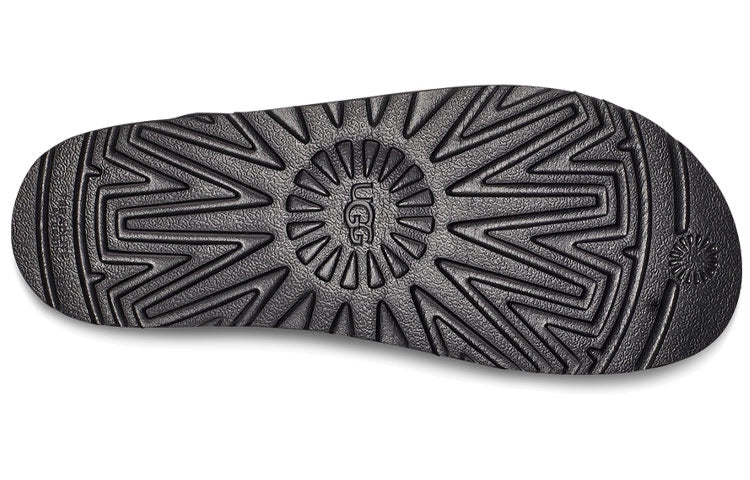 (WMNS) UGG Goldenstar Sandals Black 1117954-BLKS