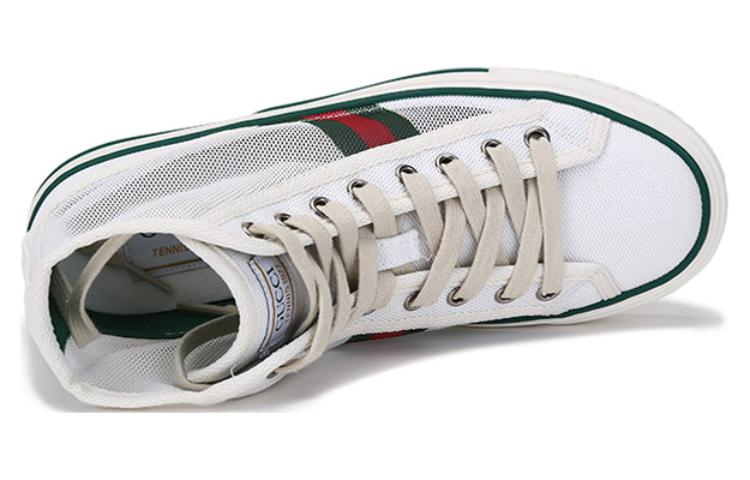 (WMNS) Gucci Tennis 1977 High Top Sneakers 'Mesh White' 663579-2WB10-9070