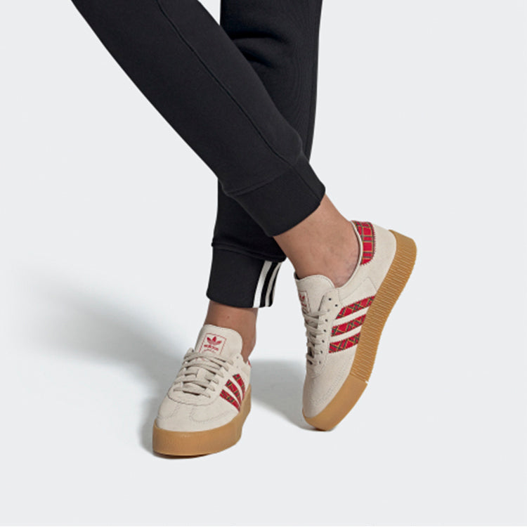 (WMNS) adidas Sambarose 'Clear Brown Scarlet Collegiate Green' FU9746